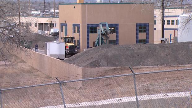 The Allen Water Treatment Facility in Englewood (credit: CBS) 