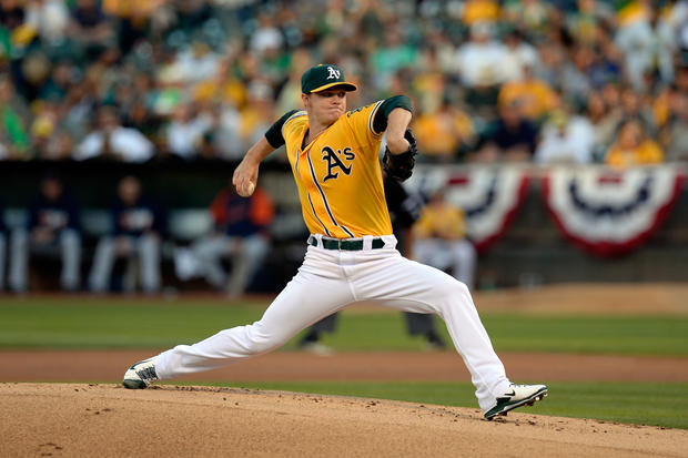 Sonny Gray - Division Series - Detroit Tigers v Oakland Athletics - Game Two 