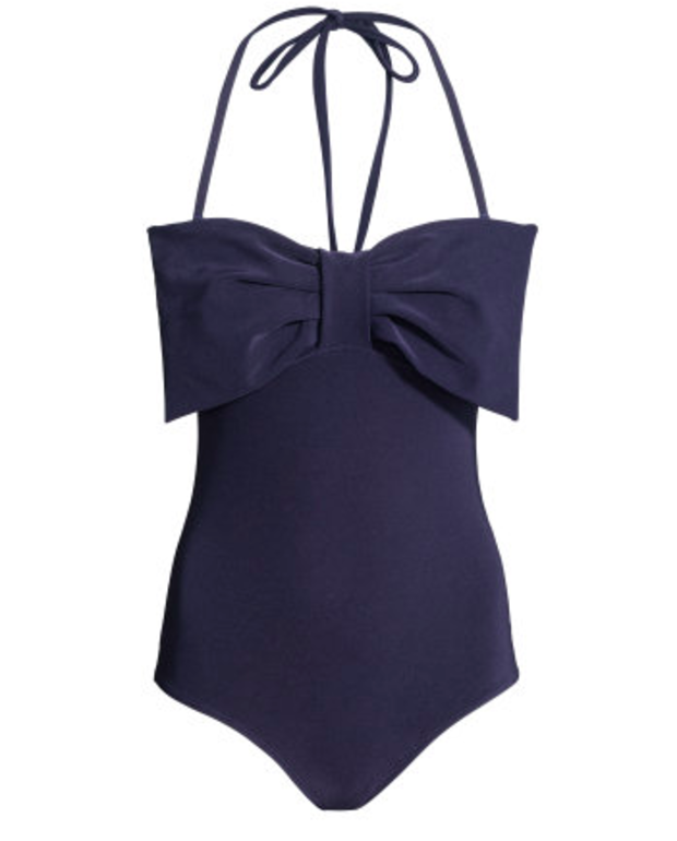 Blue Bow Swimsuit 