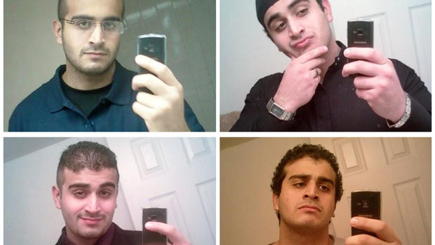 A combination of undated photos from his social media account show Omar Mateen, who Orlando Police have identified as the suspect in the mass shooting at the Pulse nightclub in Orlando, Florida. 