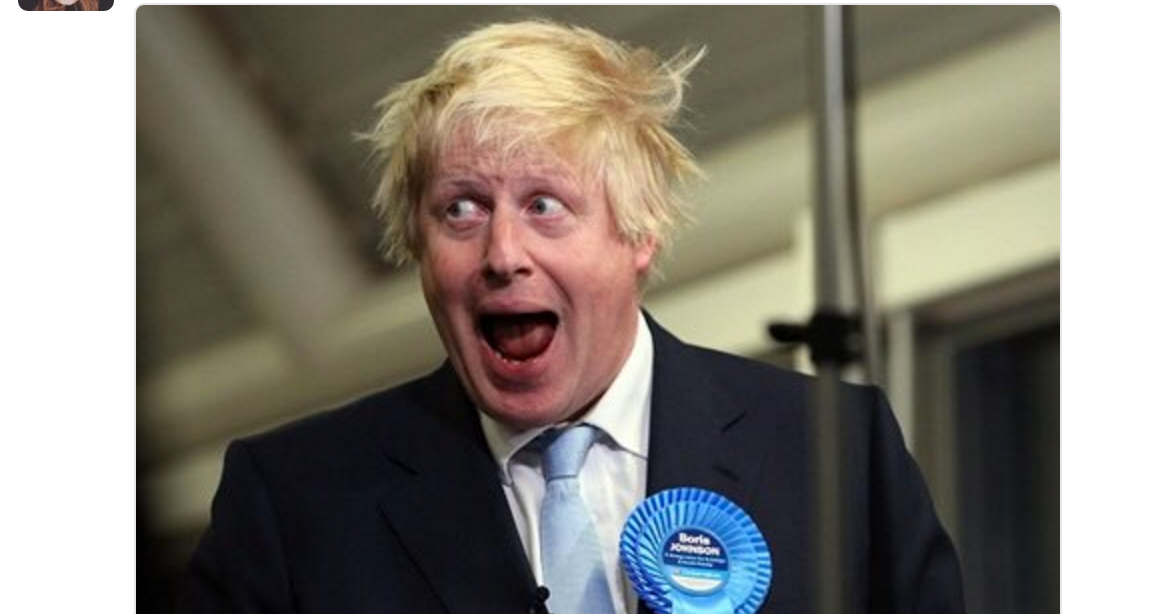 Social media erupts over Boris Johnson