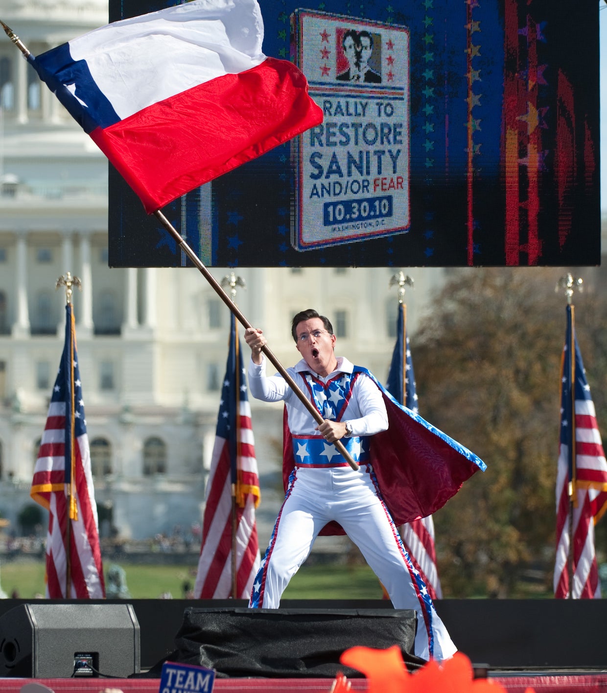Flag-wearing celebs
