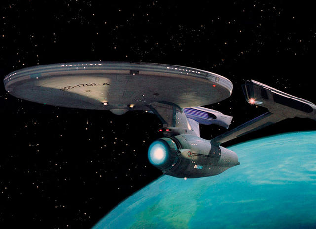 Star Trek Starship Enterprise Studio Model