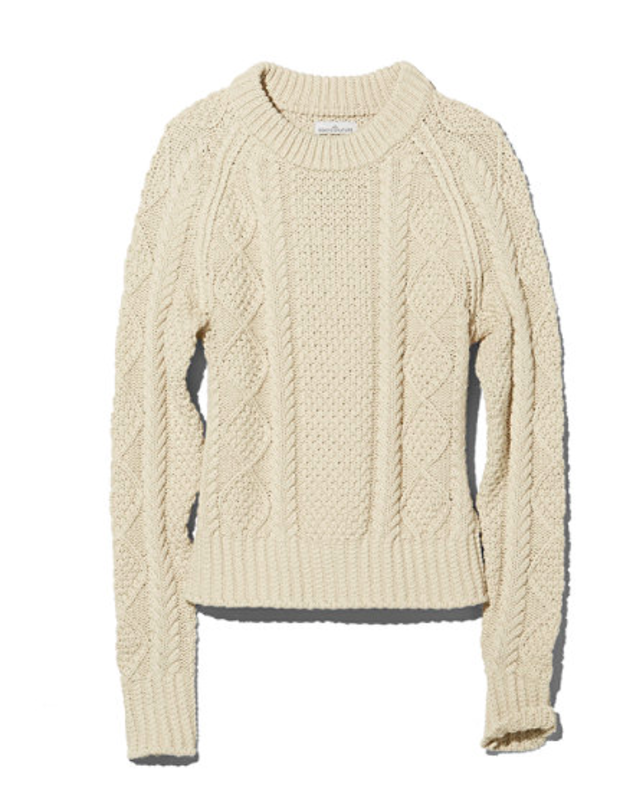 L.L.Bean Cotton Fishermans Sweater 