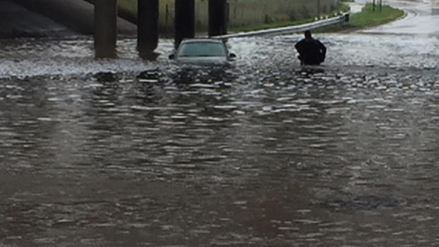 Couple Caught In Roseville Flooding 