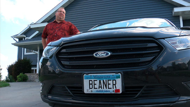 Beaner License Plate 