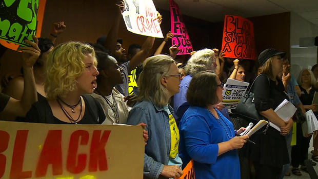 Minneapolis City Council Meeting Protest 