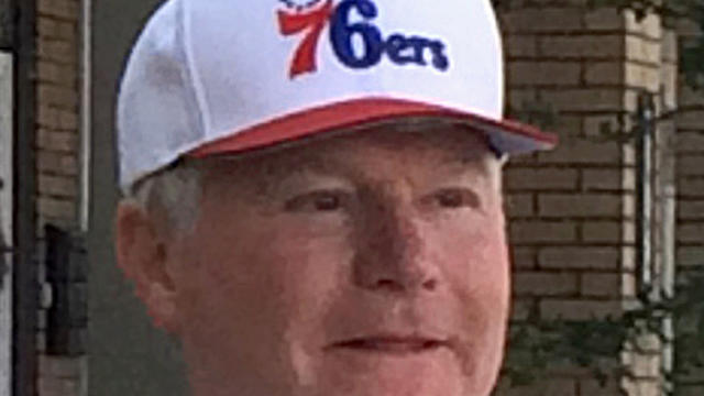 Johnny "Doc" Dougherty, a Philadelphia union official who runs the International Brotherhood of Electrical Workers Local 98, walks outside his home Aug. 5, 2016, in the South Philadelphia neighborhood of Philadelphia. 