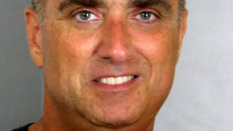 ​Mayor R. Scott Silverthorne of Fairfax, Virginia, is seen in a booking photo provided by the Fairfax County Police Department. 