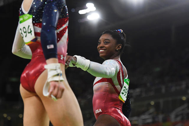 USA women romp to Rio Olympics gymnastics team gold