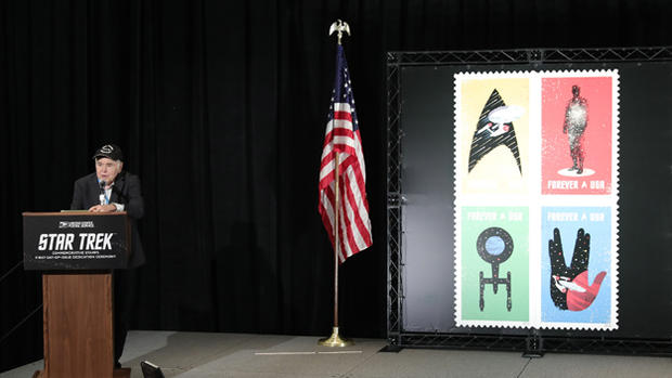 "Star Trek" USPS Stamp Launch 