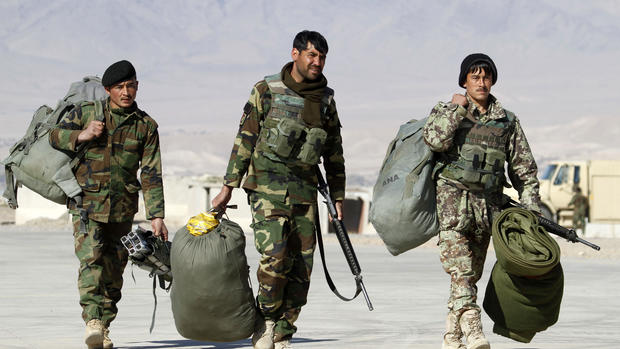 U.S. troops leaving Afghanistan 