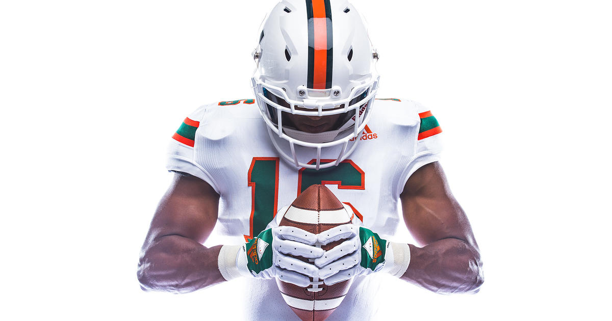 Heritage Uniforms and Jerseys and Stadiums - NFL, MLB, NHL, NBA, NCAA, US  Colleges: University of Miami Hurricanes Football Uniform and Team History