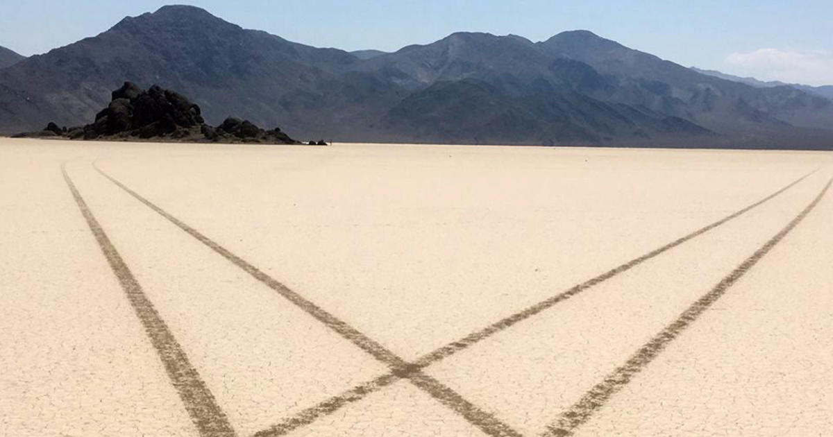Feds: Joyrider Who Scarred Death Valley's Racetrack Playa Found - CBS San Francisco