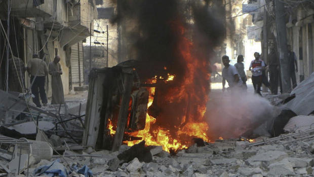 Fighting rages in Aleppo 
