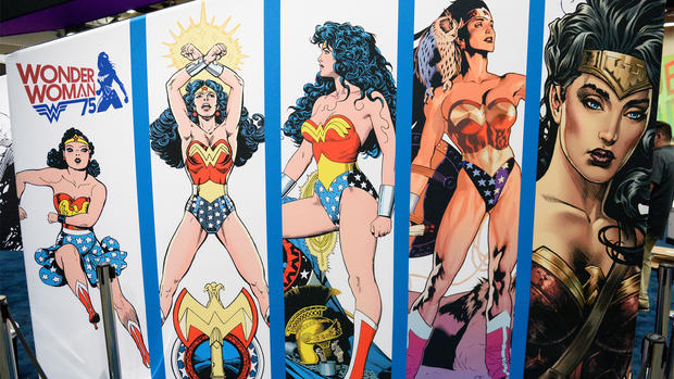 Wonder Woman display at San Diego Comic-Con 