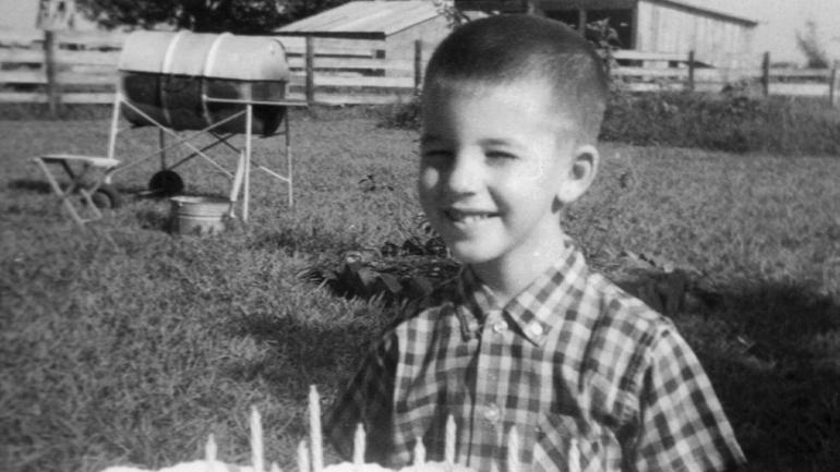 Bernie Tiede as a boy 