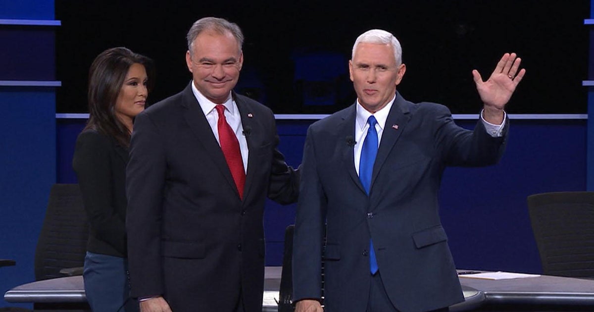 Celebrities react to vice presidential debate - CBS News