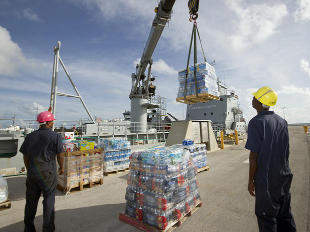 Royal Bahamas Defence Force Aid - Hurricane Matthew 