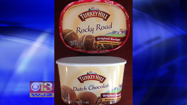 Some containers of Turkey Hill's Chocolate Marshmallow ice cream recalled  because it may contain peanuts