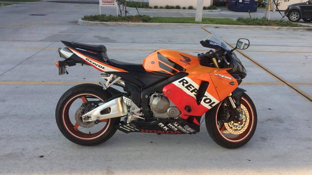 Stolen Motorcycle Miami Beach 