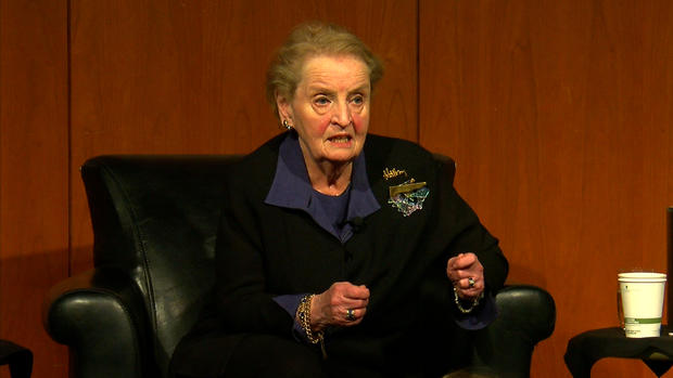 Madeleine Albright Campaigns For Hillary Clinton In St. Paul 