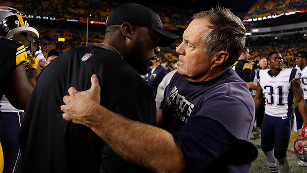 Mike Tomlin, Bill Belichick - New England Patriots v Pittsburgh Steelers 