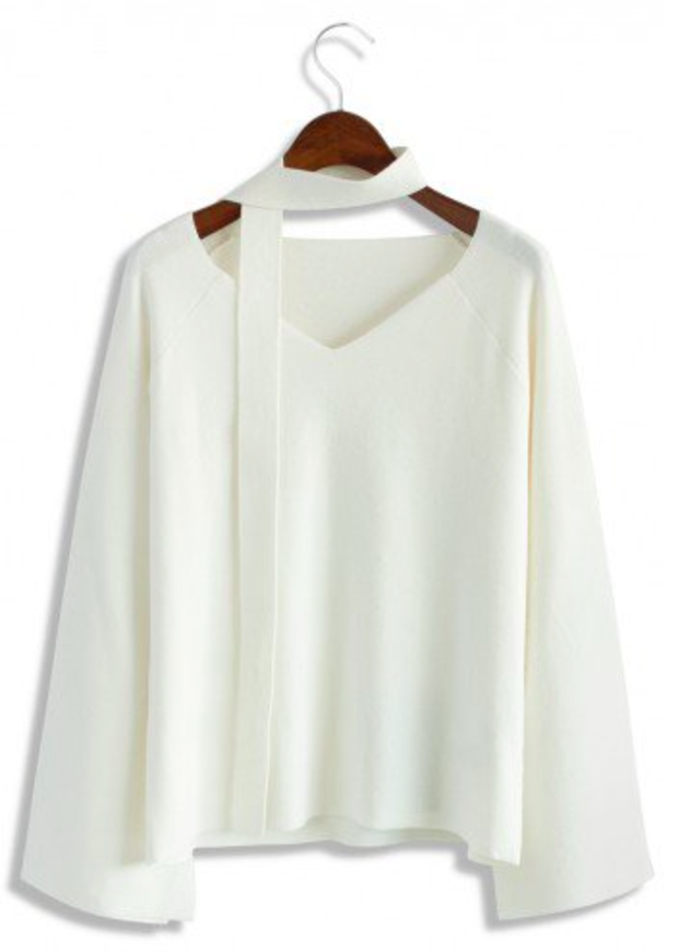 bell-sleeve sweater atlanta fashion 