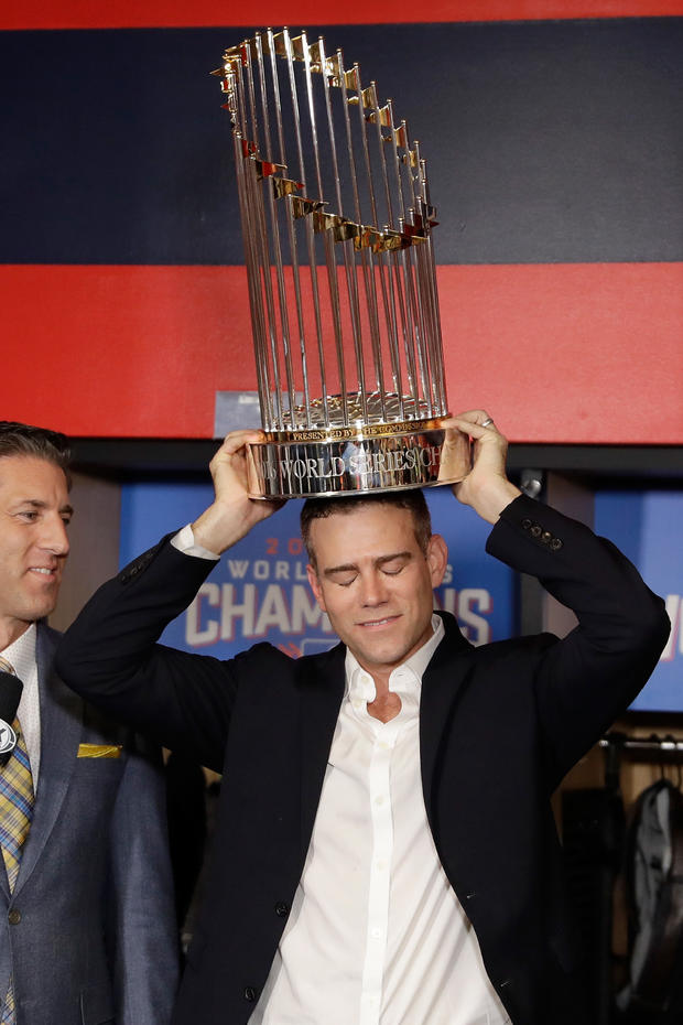 Theo Epstein - World Series - Chicago Cubs v Cleveland Indians - Game Seven 