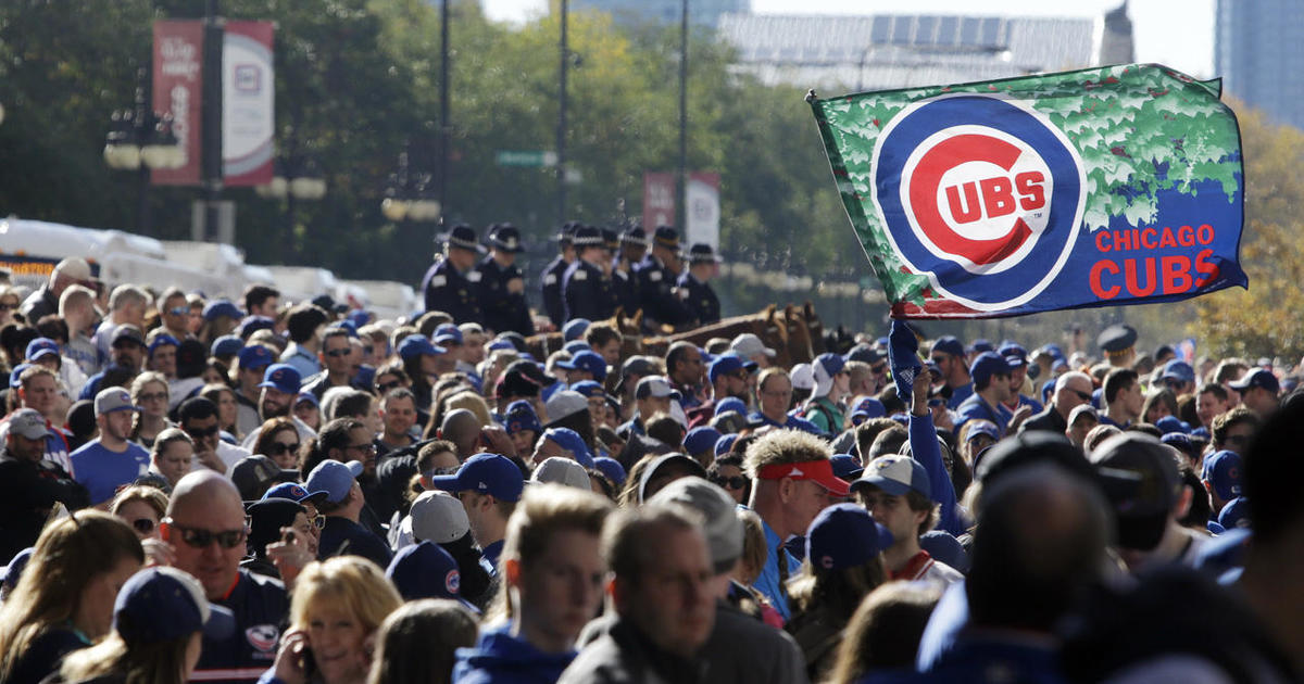 Chicago, Illinois, USA. 4th Nov, 2016. 5 Million ecstatic Chicagoans lined  the parade route and filled Grant Park for the World Series Champions - the  Chicago Cubs celebration on November 4, 2016.