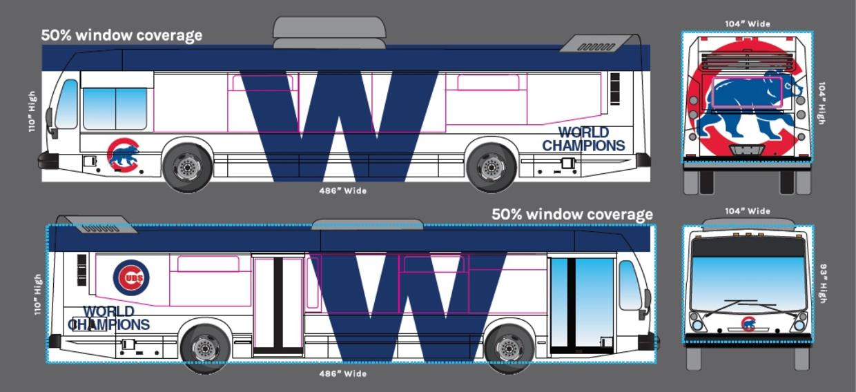 CTA Continues Chicago Cubs World Series Celebration With Special Train