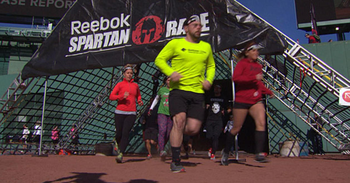 Mother And Son Gold Star Family Run Spartan Race At Fenway - CBS Boston