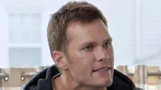 New England Patriots quarterback Tom Brady reacts in a Foot Locker commercial released on Nov. 16, 2016. 