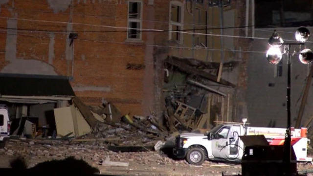 A deadly gas explosion rocked downtown Canton, Illinois, on Nov. 16, 2016. 