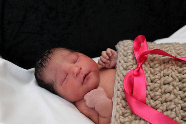 Sofia Victoria Gonzalez Abarca, a week-old baby who went missing in Wichita, Kan., is seen in this photo provided by the Wichita Police. 