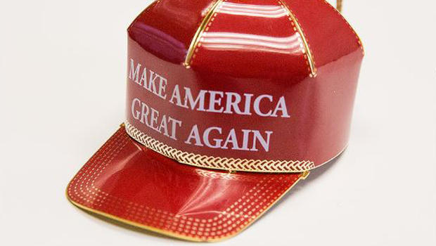The Red Cap Collectible Ornament for sale on the Donald Trump campaign online store. 