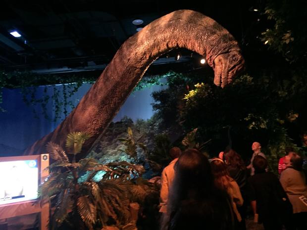 Jurassic world exhibit 
