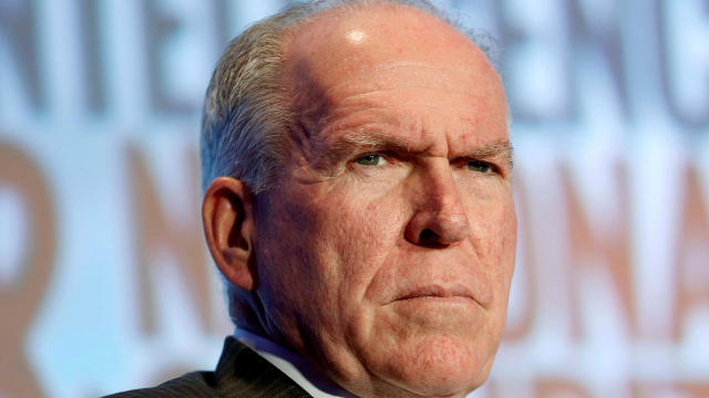 Central Intelligence Agency Director John Brennan participates in a session at the third-annual Intelligence and National Security Summit in Washington, D.C., on Sept. 8, 2016. 