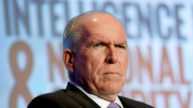Central Intelligence Agency Director John Brennan participates in a session at the third-annual Intelligence and National Security Summit in Washington, D.C., on Sept. 8, 2016. 