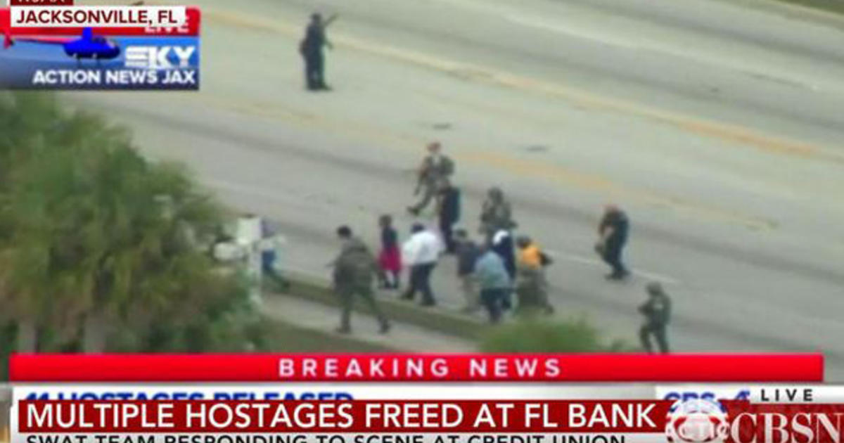 Cops 11 Hostages Released After Jacksonville Bank Robbery Cbs Miami 8892