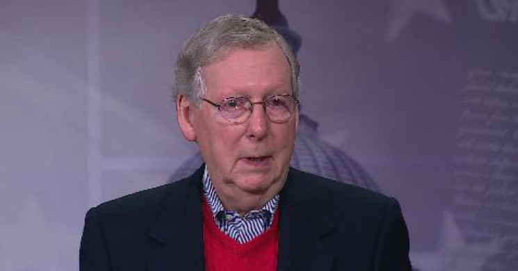 Mitch McConnell backs a congressional investigation into Russian ...