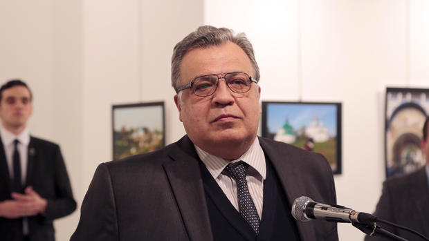 Russian Ambassador to Turkey gunned down at photo exhibit in Ankara 