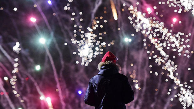 Vladivostok, Russia celebrates arrival of New Year 2017 