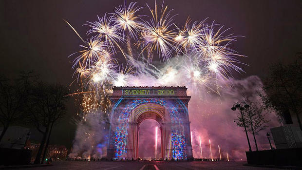 France New Year Celebration 2017 