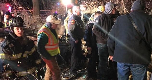 Three dead after stolen car crashes into Long Island pond, police say ...