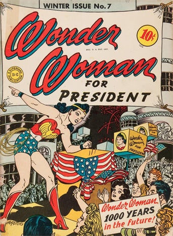 Wonder Woman through the years