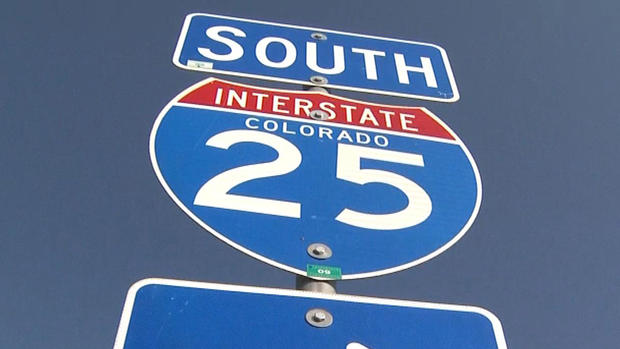 Generic Interstate 25 Sign I-25 