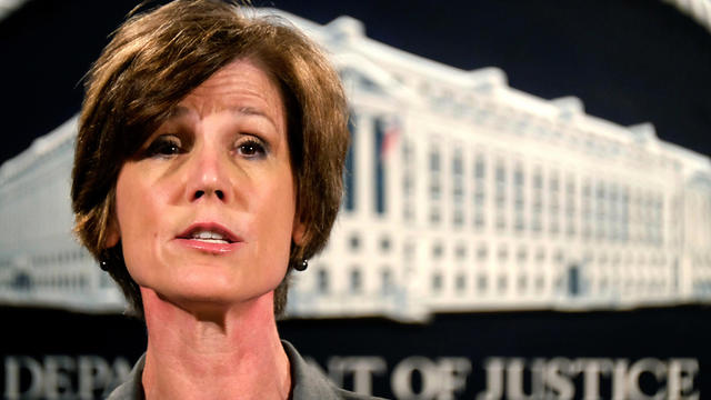 Deputy Attorney General Sally Yates speaks during a news conference at the Justice Department in Washington June 28, 2016. 