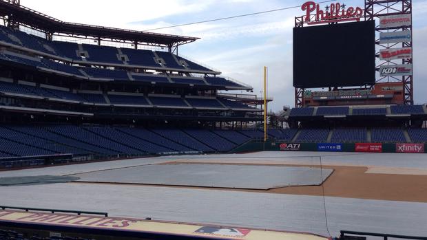 Phillies safety netting citizens bank park 