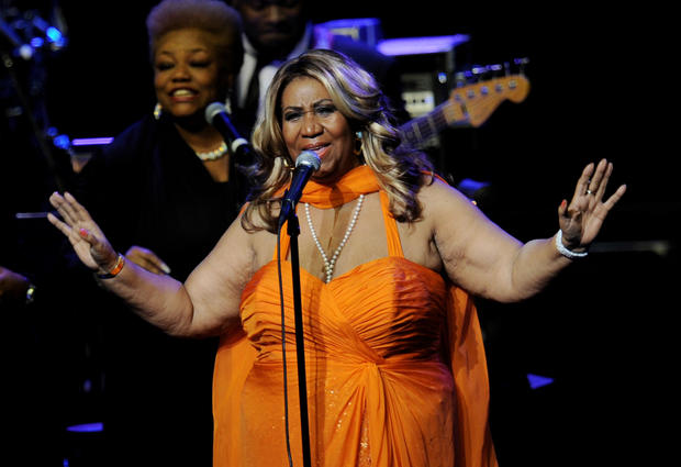 Aretha Franklin Performs At The Nokia Theatre L.A. Live 